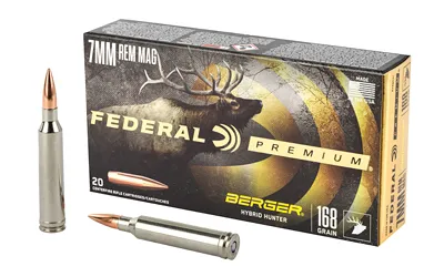 Federal FED PRM 7MMREM 168GR HYB HR 20/200