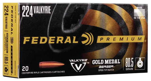 Federal FDR 224VALK 80.5GR BERGER