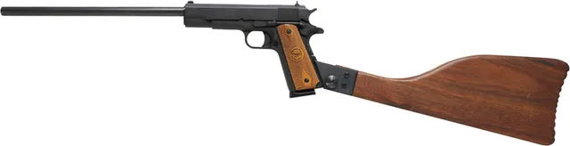 Iver Johnson Firearms IVER JOHNSON 1911A1 RIFLE .45ACP 16" FS 8RD MATTE WOOD