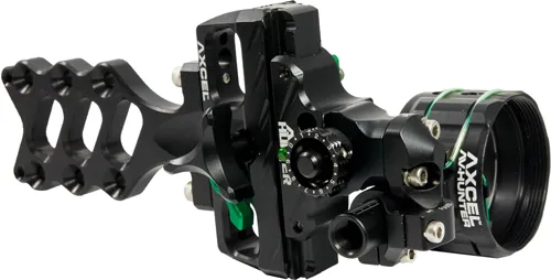 Axcel AXCEL BOW SIGHT ACCU HUNTER 41MM HOUSING .019" W/SCOPE BLK