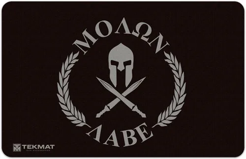 TekMat TEKMAT ARMORERS BENCH MAT 11"x17" MOLON LABE FLAG