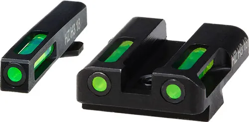 Hiviz HIVIZ LITEWAVE H3 TRITIUM LITE PIPE SET FOR GLOCK MODELS 10MM/45G