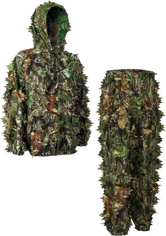 Titan 3D TITAN LEAFY SUIT MOSSY OAK OBSESSION NWTF S/M PANTS/TOP