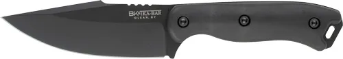 Ka-Bar KA-BAR BECKER BLACK HARPOON 4.5" FIXED W/ CELCON SHEATH