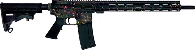 Great Lakes Firearms GLFA AR15 SPLATTER.223 WYLDE 16" 1:8 NIT BBL BLACK