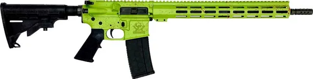 Great Lakes Firearms GLFA AR15 SPLATTER.223 WYLDE 16" 1:8 NIT BBL ZOMBIE GREEN