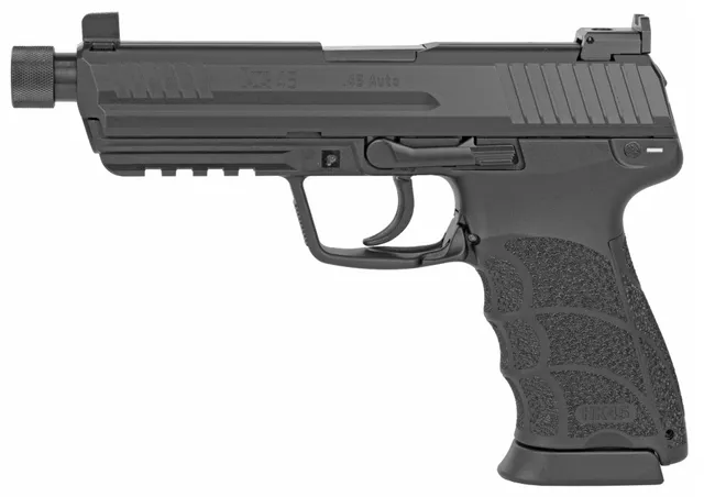 HK HK 45T 45ACP 5.2" BLK V7 DAO NS 10RD