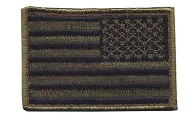 Blackhawk BH PATCH AMERICAN FLAG RVRSD OD/BLK