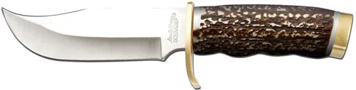 Uncle Henry UNCLE HENRY KNIFE NEXT GEN STAGLON 5.5" BLD W/LTHR SHEATH