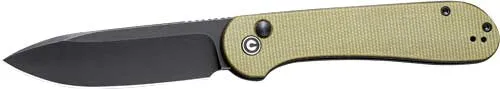 Civivi CIVIVI KNIFE ELEMENTUM 3.47" OLIVE MICARTA/BLACK STNWASH