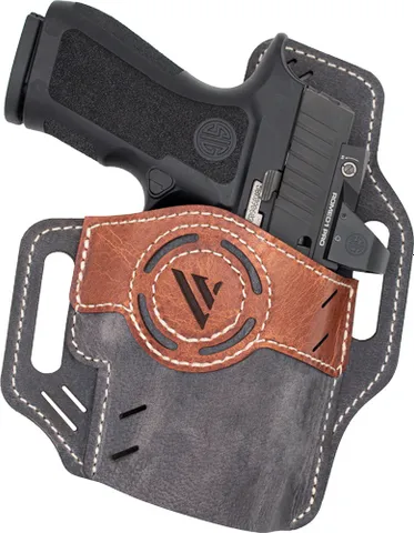 Versacarry VERSACARRY LUNA VINTAGE OWB HOLSTER GREY/TAN SIZE 3