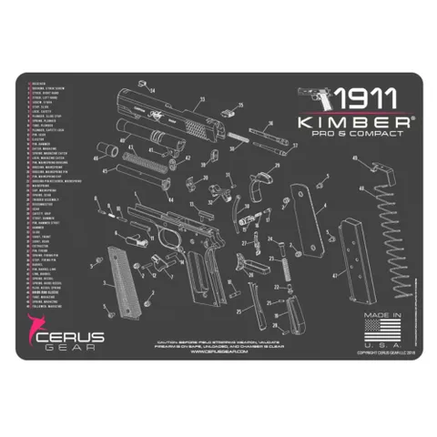 Cerus Gear KIMBER COMP AND PRO SCHEMATIC PINK