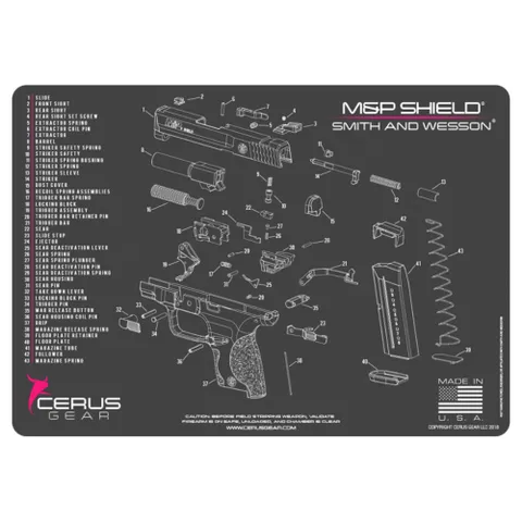 Cerus Gear M&P SHIELD SCHEMATIC PINK