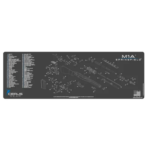 Cerus Gear M1A1 SCHEMATIC CHAR GRAY