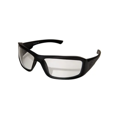 Edge Eyewear CLEAR LENS HAMEL BLK THIN FRM