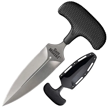 Cold Steel COLD STEEL SAFE MAKER I 4.5" T SHAPE PUSH KNIFE W/KYDEX SHTH