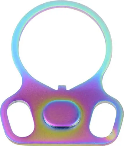 Guntec USA GUNTEC AR15 AMBI SINGLE POINT SLING ADAPTER RAINBOW PVD