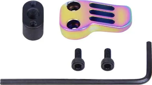 Guntec USA GUNTEC AR15 .308 EXTENDED MAG CATCH PADDLE RELEASE RAINBOW