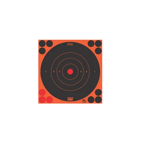 Pro-Shot 8IN ORG BULLS EYE TARGET 30 QTY PK BG