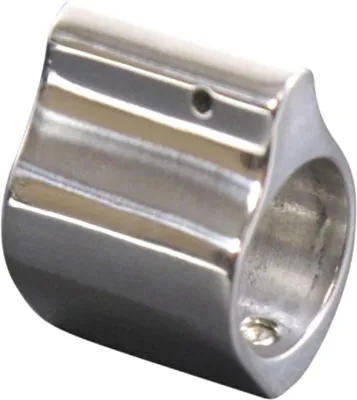 Guntec USA GUNTEC LOW PROFILE GAS BLOCK .750 DIA STAINLESS STEEL