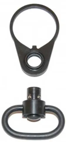 Guntec USA GUNTEC QD SINGLE POINT SLING ADAPTER W/QD SWIVEL BLACK