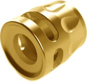 True Precision TRUE PRECISION MINI COMPENSATR 1/2X28 GOLD TIN