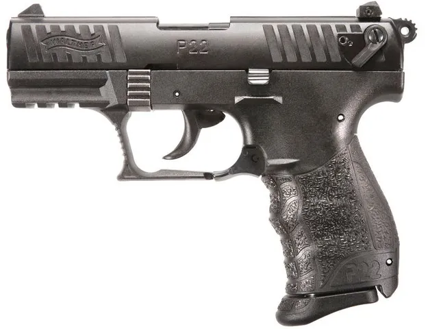 Walther WALTHER P22Q .22LR 3.4" AS 10-SHOT BLACK POLYMER