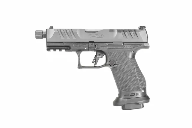 Walther WALTHER PDP COMPACT PRO SD 9MM 4.6" 15-SHOT BLACK FRAME