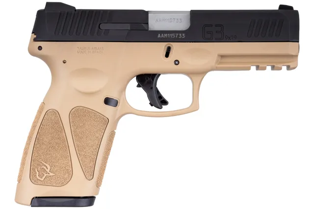 Taurus TAURUS G3 9MM 4" 17RD TAN/BLK