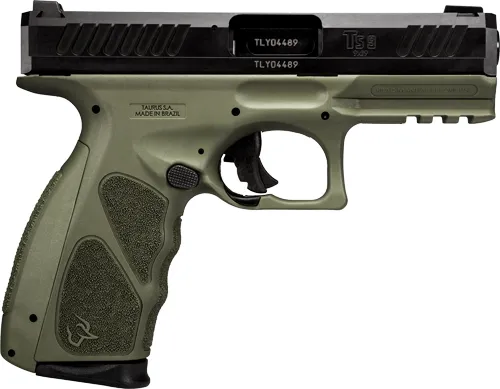 Taurus TAURUS TS9 9MM 4" 17-SHOT ODG W/ 4 BACKSTRAPS