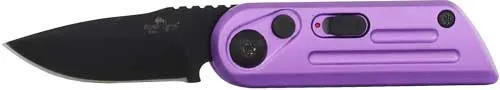 Bear Ops BEAR OPS BOLD ACTION PUSH BTTN AUTO 1.5" PURPLE/BLACK