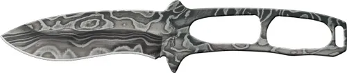 Bear Ops BEAR OPS COMBAT NECK KNIFE 2.78" DAMASCUS W/KYDEX SHEATH