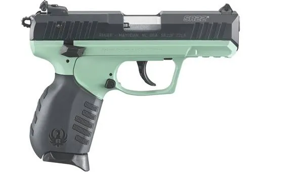 Ruger SR22 Turquoise Pistol 3625