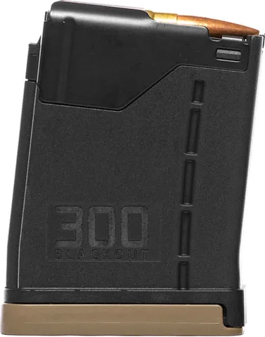 Lancer LANCER MAGAZINE L5AWM AR-15 .300BLK 10RD OPAQUE BLACK