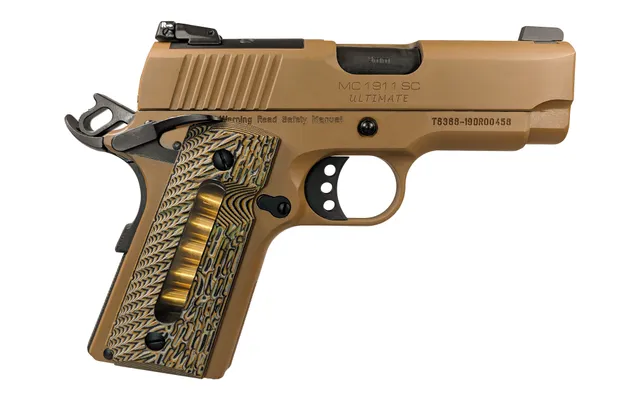 EAA GIRSAN MC1911SC ULTIMATE OFFICER 9MM ADJ. SGT. FDE