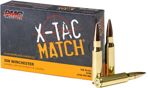 PMC PMC AMMO .308 WINCHESTER 168GR OTM SIERRA BULLET 20-PACK