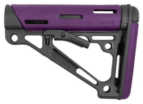 Hogue HOGUE AR-15 COLLAPSIBLE STOCK PURPLE RUBBER MIL-SPEC