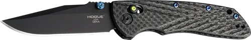 Hogue HOGUE DEKA ABLE LOCK FLDR 3.25 CLIP POINT CARBON FIBER GREEN