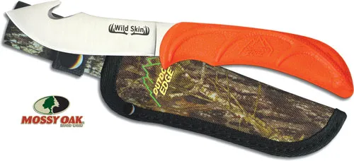 Outdoor Edge OUTDOOR EDGE WILD SKIN 4.0" GUTHOOK KNIFE W/ MO SHEATH