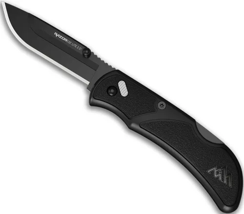 Outdoor Edge OUTDOOR EDGE RAZOR EDC LITE 2.5" BLACK PMS 2 BLACK BLADES