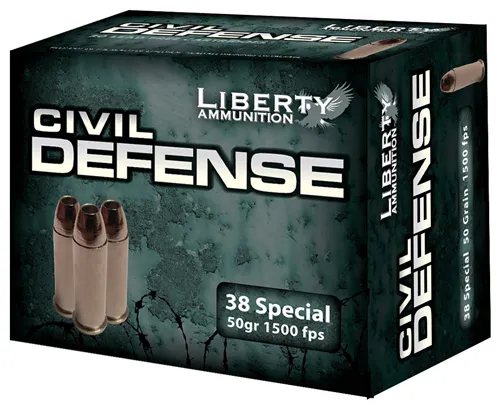 Liberty Ammunition Civil Defense 38 Special LA-CD-38-025