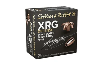 Sellier & Bellot S&B 9MM 100GR XRG 25/1000