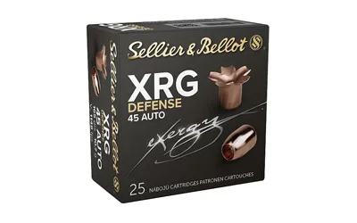 Sellier & Bellot S&B 45ACP 165GR XRG 25/1000