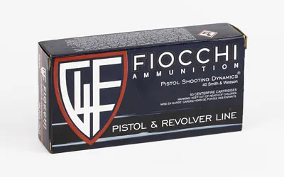 Fiocchi Shooting Dynamics Pistol 40SWD