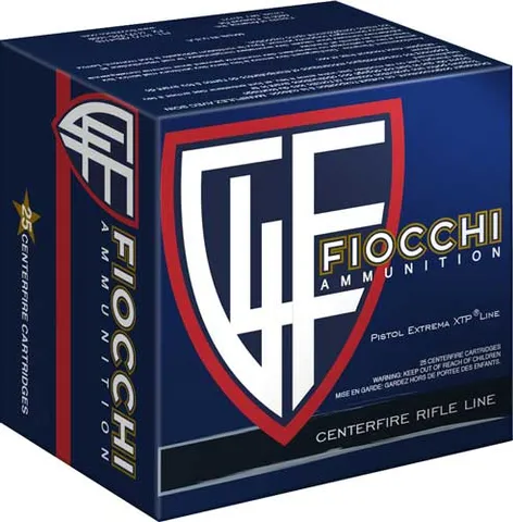 Fiocchi Extrema XTP Pistol and Revolver 380XTP25