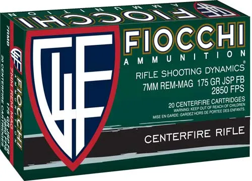 Fiocchi FIOCCHI 7MM REM. MAG. 175GR INTLK FB 20-PACK