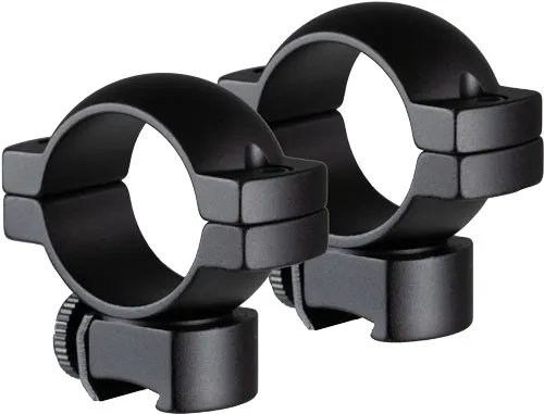 Truglo TRUGLO RINGS 1" MEDIUM MATTE RIMFIRE/AIRGUN 3/8" RAILS