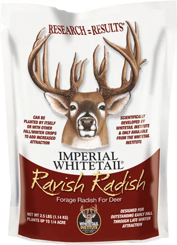 Whitetail Institute WHITETAIL INSTITUTE RAVISH RADISH 1/4 ACRE 2.5LBS FALL