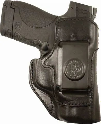 Desantis DESANTIS INSIDE HEAT HOLSTR RH IWB LEATHER MOSSBERG MC1SC BLK