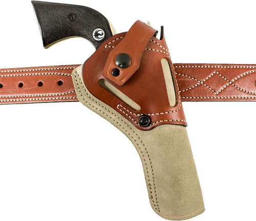 Desantis DESANTIS WILD HOG HOLSTER LTHR AMBI RUGER SINGLE SIX 5.5" NAT